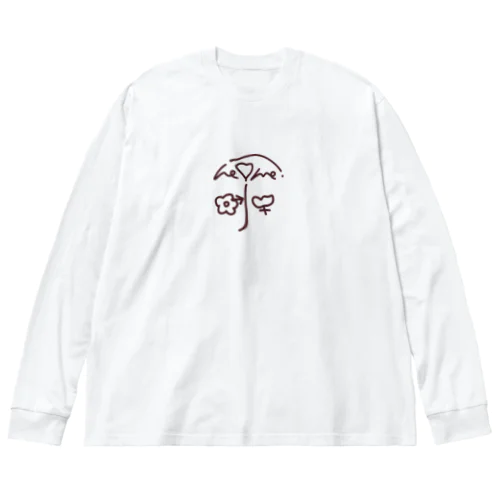 umbrella ビッグシルエットロングスリーブTシャツ