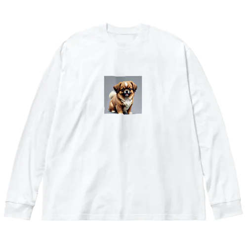 チベタン・スパニエル Big Long Sleeve T-Shirt