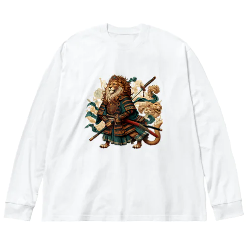 侍ライオン Big Long Sleeve T-Shirt