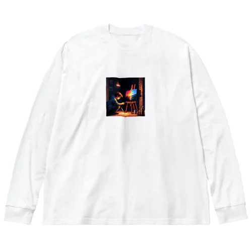 画家を志す Big Long Sleeve T-Shirt