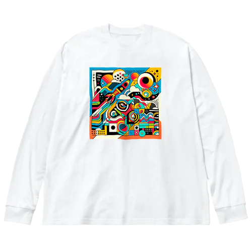 ぽぽっぷ ビッグシルエットロングスリーブTシャツ