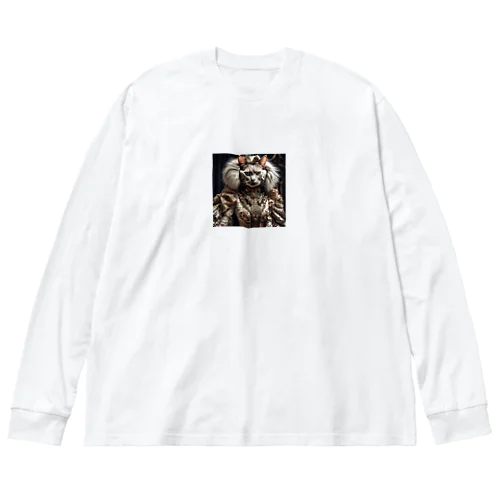 猫王国の王様猫 Big Long Sleeve T-Shirt