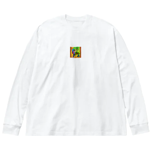 冒険 ビッグシルエットロングスリーブTシャツ