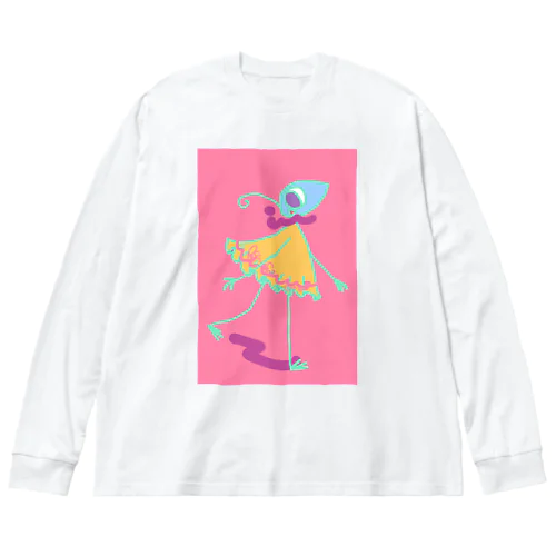 ぺしさんNo.22 ビッグシルエットロングスリーブTシャツ