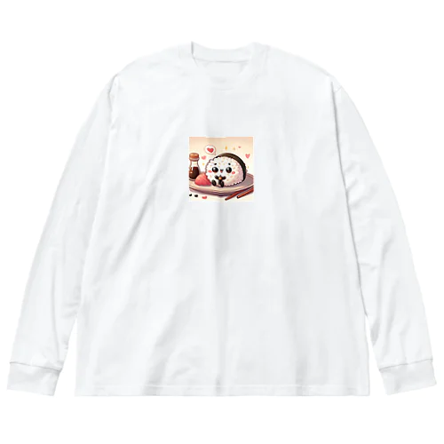 かわいいおにぎりくん🍙 ビッグシルエットロングスリーブTシャツ