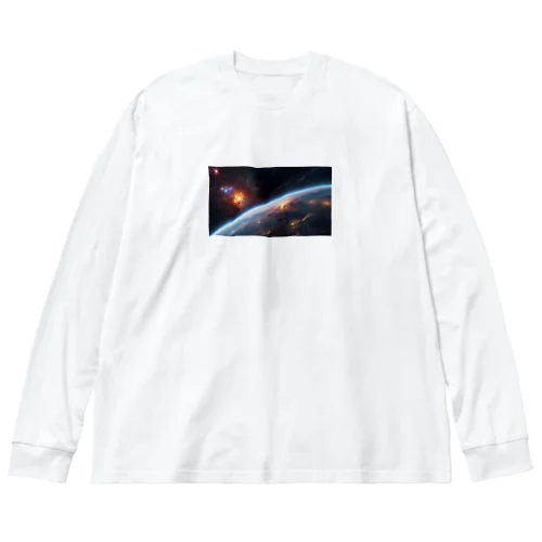 the Universe ビッグシルエットロングスリーブTシャツ