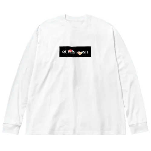 QUEEN'S RUSHロゴマーク0 Big Long Sleeve T-Shirt