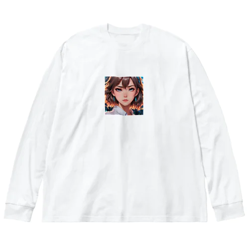 サトリ ビッグシルエットロングスリーブTシャツ