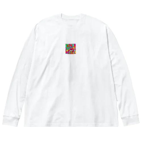 アイスクリーム Big Long Sleeve T-Shirt