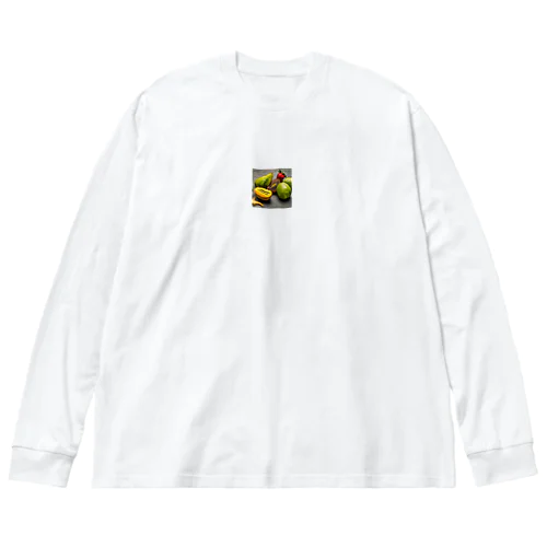 パッション Big Long Sleeve T-Shirt