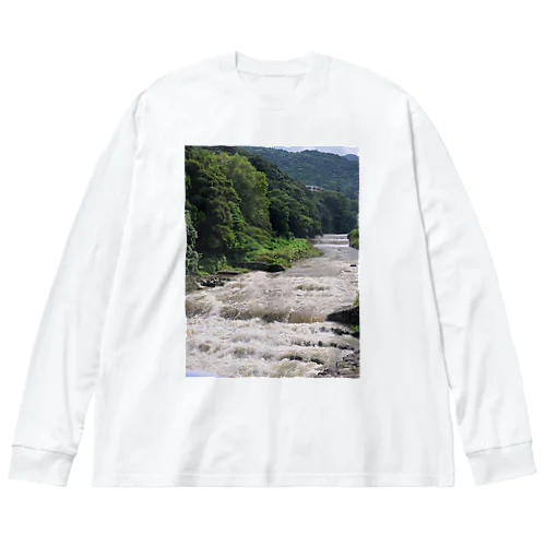 Hakone　RainyDay ビッグシルエットロングスリーブTシャツ