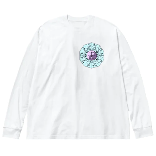 十干術オリジナル ビッグシルエットロングスリーブTシャツ