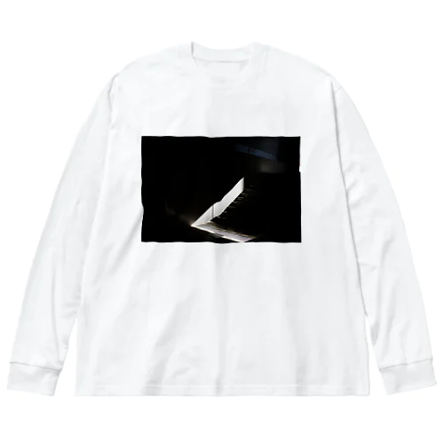 Slit ビッグシルエットロングスリーブTシャツ