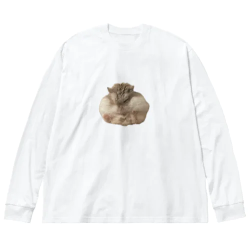ハム座り Big Long Sleeve T-Shirt