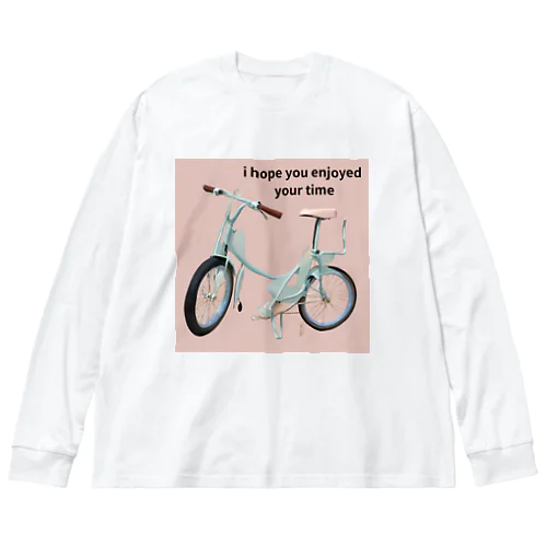 サイクリング Big Long Sleeve T-Shirt