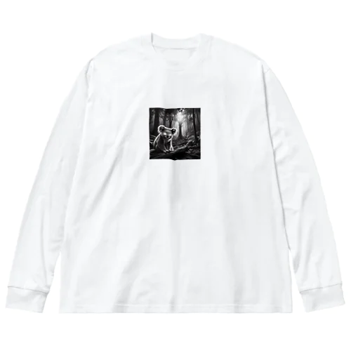 神秘的なコアラ Big Long Sleeve T-Shirt