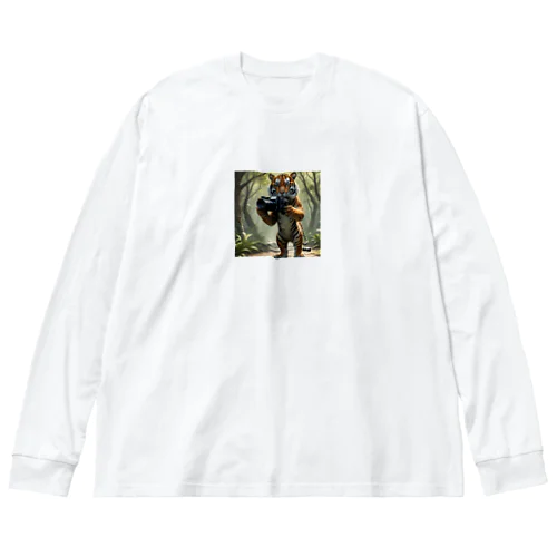 タイガーカメラマン Big Long Sleeve T-Shirt