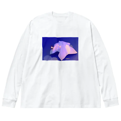 おばけねこ Big Long Sleeve T-Shirt