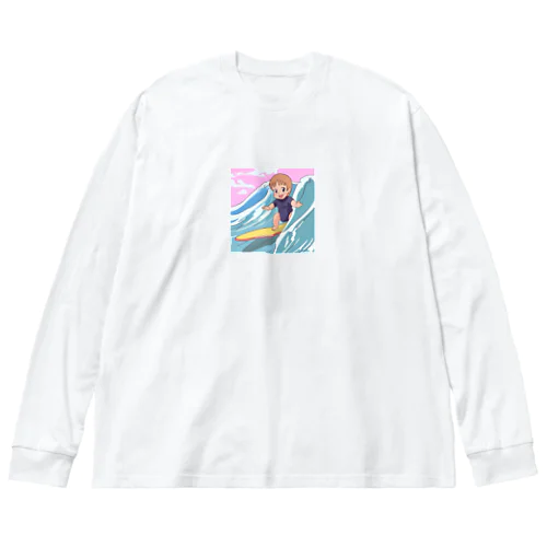 赤ちゃん　サーフィン Big Long Sleeve T-Shirt