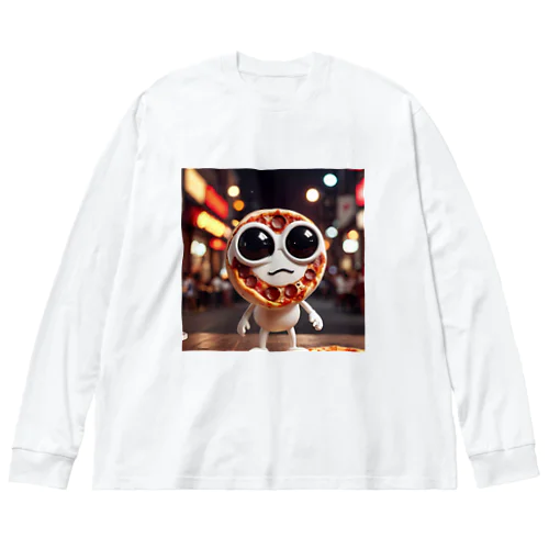 ピザら Big Long Sleeve T-Shirt