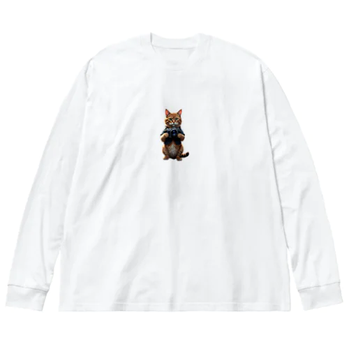 ネコカメラマン Big Long Sleeve T-Shirt