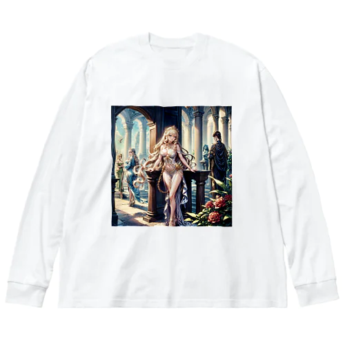 美と愛の女神アフロディーテ A〜Aphrodite A goddess of beauty and love〜 Big Long Sleeve T-Shirt