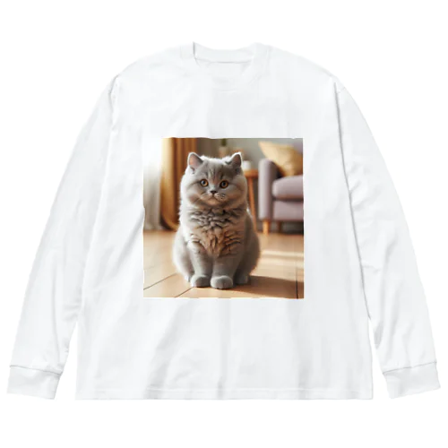 ねこニコばん Big Long Sleeve T-Shirt