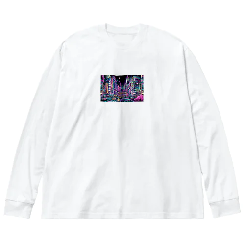 Neon Tokyou ビッグシルエットロングスリーブTシャツ