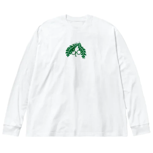 わけわかめ　WAKEWAKAME M Big Long Sleeve T-Shirt