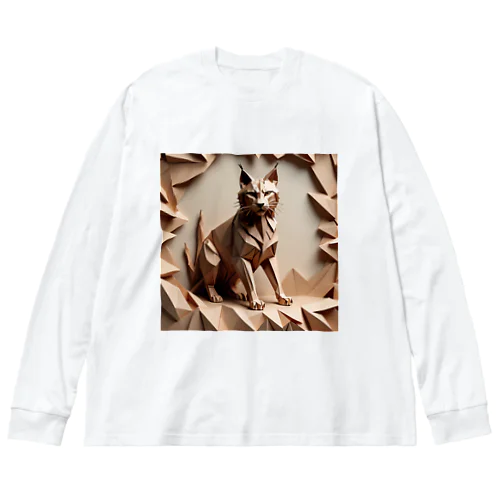 イベリアリンクス Big Long Sleeve T-Shirt