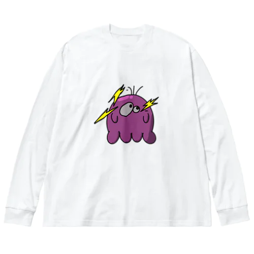 雷スライムくん ビッグシルエットロングスリーブTシャツ