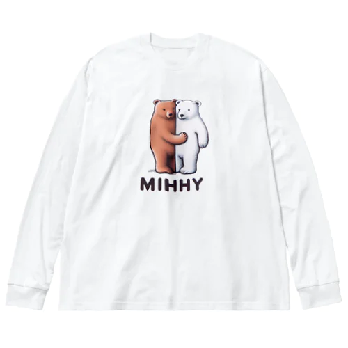 MIHHY ビッグシルエットロングスリーブTシャツ