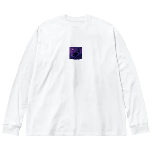 蛇侍 Big Long Sleeve T-Shirt