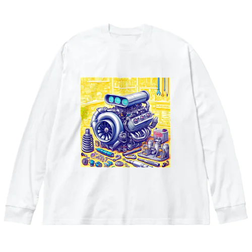 メカニックの夢遊園地 Big Long Sleeve T-Shirt