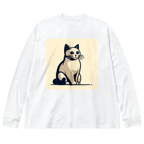 平凡な猫 Big Long Sleeve T-Shirt