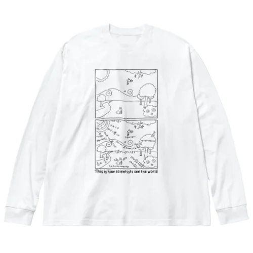 科学どこでも物理化学エレクトロニクス Big Long Sleeve T-Shirt