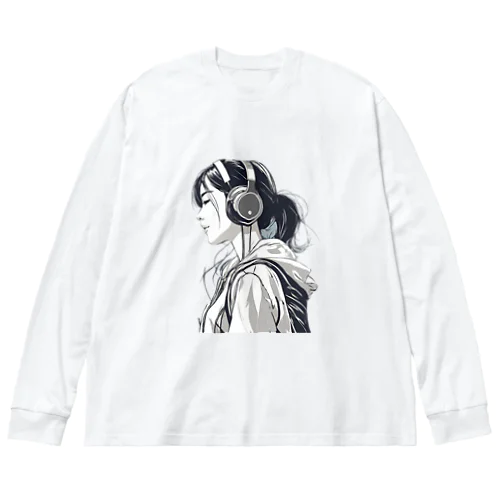 自分の時間 Big Long Sleeve T-Shirt