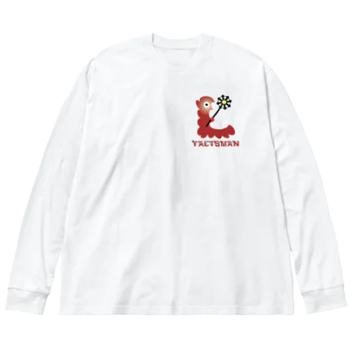 魔除けのタリスマン(タリズマン)RSL-小TARI-RSL ビッグシルエットロングスリーブTシャツ