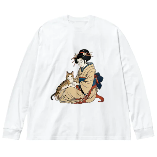 いつの時代も猫が好き Big Long Sleeve T-Shirt