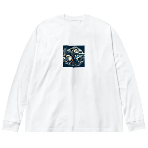 陸海空の王者 Big Long Sleeve T-Shirt