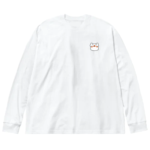 ぽる子のおなじみのブタさん Big Long Sleeve T-Shirt