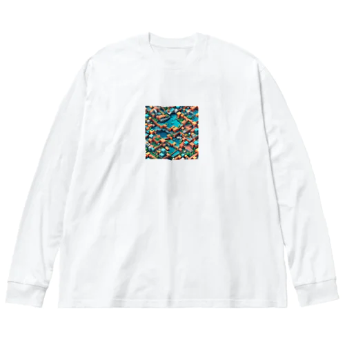 住宅の屋上 Big Long Sleeve T-Shirt