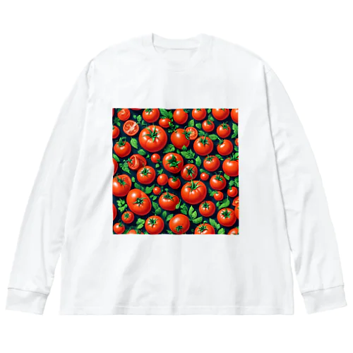 ミニトマト ビッグシルエットロングスリーブTシャツ