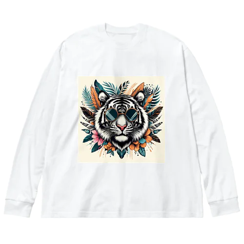 TIGER ビッグシルエットロングスリーブTシャツ