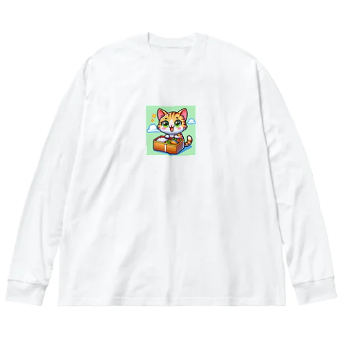 楽しいお弁当タイム ビッグシルエットロングスリーブTシャツ