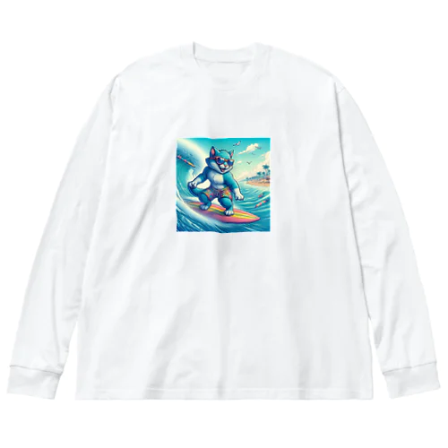 波乗りファンキーたま Big Long Sleeve T-Shirt