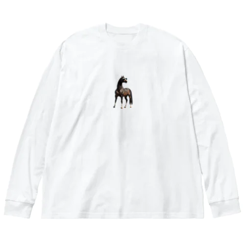 サングラス・ウマ Big Long Sleeve T-Shirt