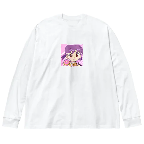 スイーツガール ビッグシルエットロングスリーブTシャツ