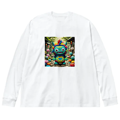 毛糸妖怪　アムヤン Big Long Sleeve T-Shirt