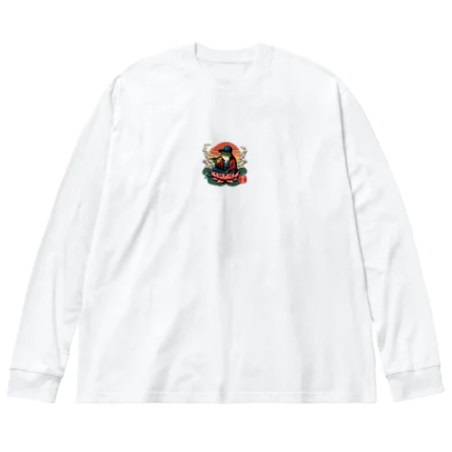 煙蛙 ビッグシルエットロングスリーブTシャツ